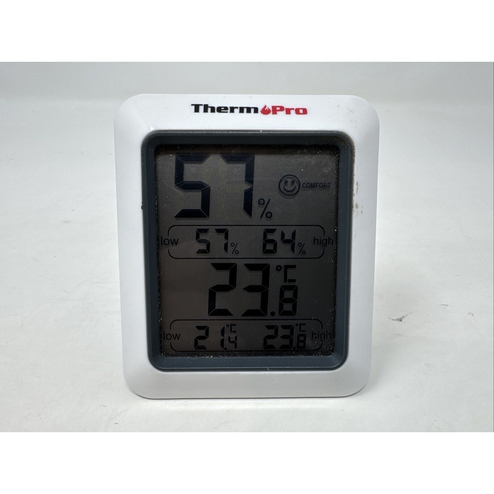 ThermoPro‎ TP-50 Temperature and Humidity Monitor White